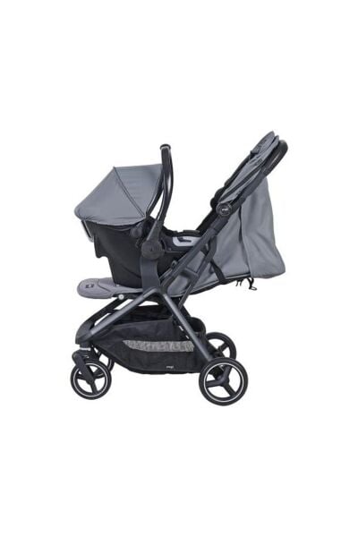 Prego Smart Fold Travel Sistem Bebek Arabası 2026 Gri / Travel Ürün ( 2025 Yeni )