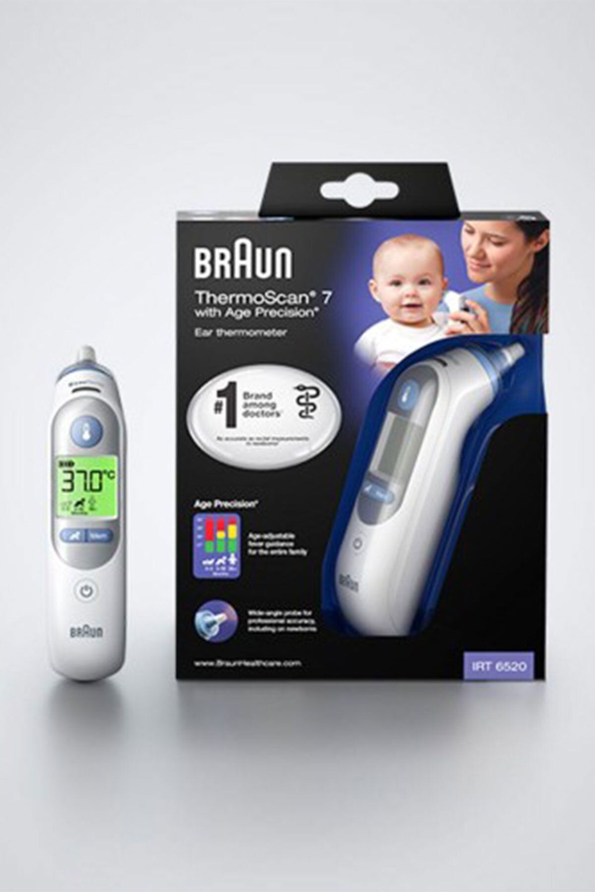 Braun Thermoscan Irt 6520 Mn Ateş Ölçer - Beyaz
