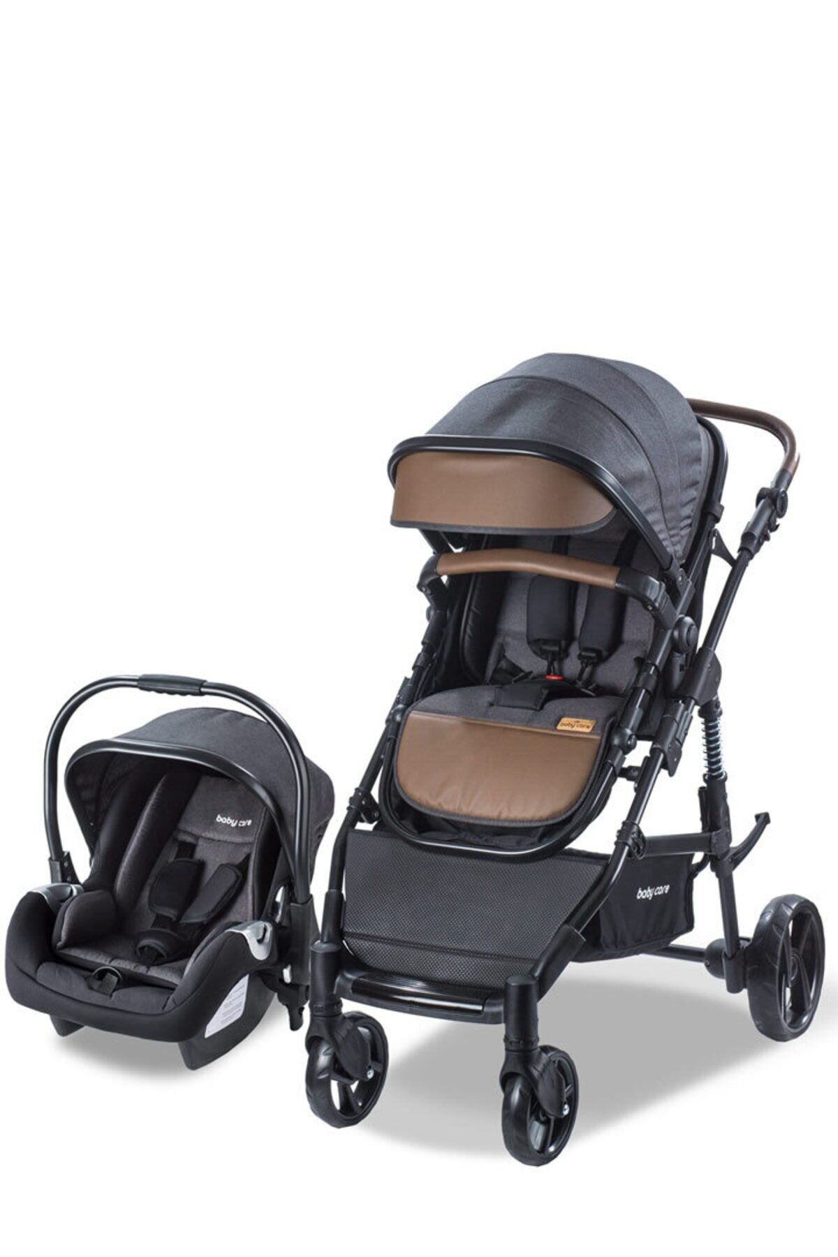 Baby Care Bc-340 Bora Cross Travel Puset Siyah/Kahve ( Z )
