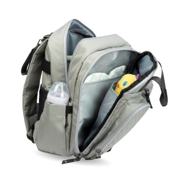 Kraft Lapis Anne Bebek Bakım Sırt Çantası Açık Gri