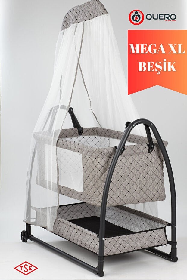 Quero Diva 50*90 Sepet Beşik Gri