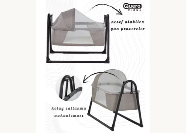 Quero Viona Eko Beşik Gri