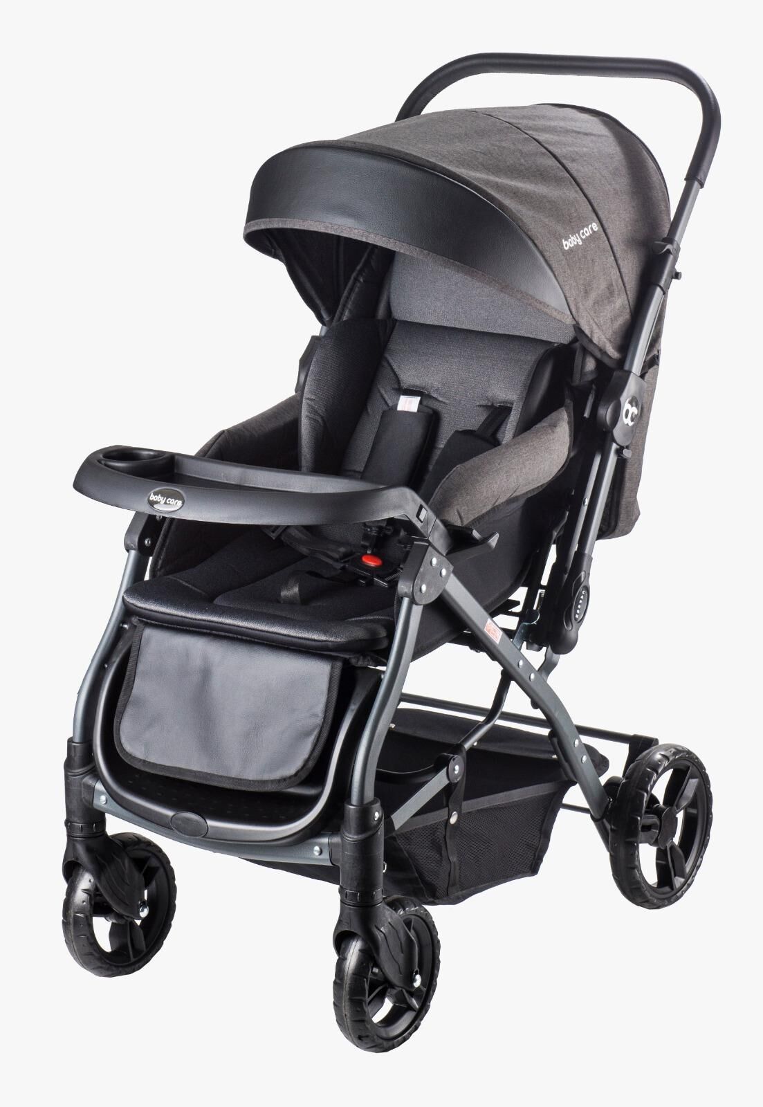 Baby Care Bc-65 Capron Çift Yönlü Puset Siyah ( S )