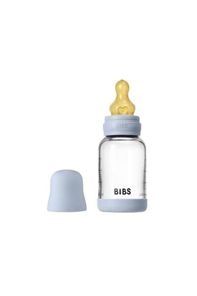 Bibs Baby Bottle Comp  Set Cam Biberon Baby Blue 120ml