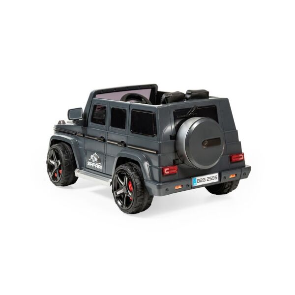 Baby2Go Safari Uzaktan Kumandalı 12V Akülü Araba (Fume)