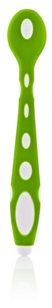 Babyjem Yumuşak Uçlu  Mama Kaşığı Yeşil/Mavi 563