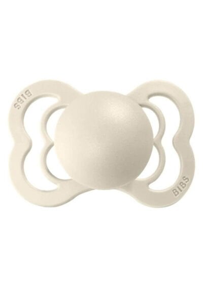 Bibs Supreme Silikon Emzik Ivory Krem 6+