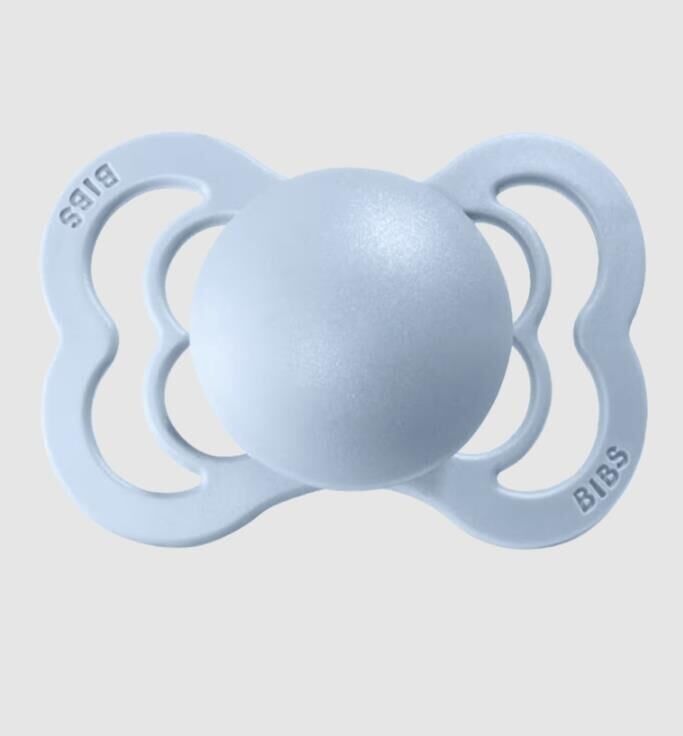 Bibs Supreme Silikon Emzik Baby Blue 6+ Ay