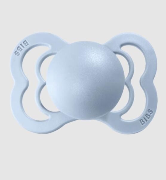 Bibs Supreme Silikon Emzik Baby Blue 6+ Ay