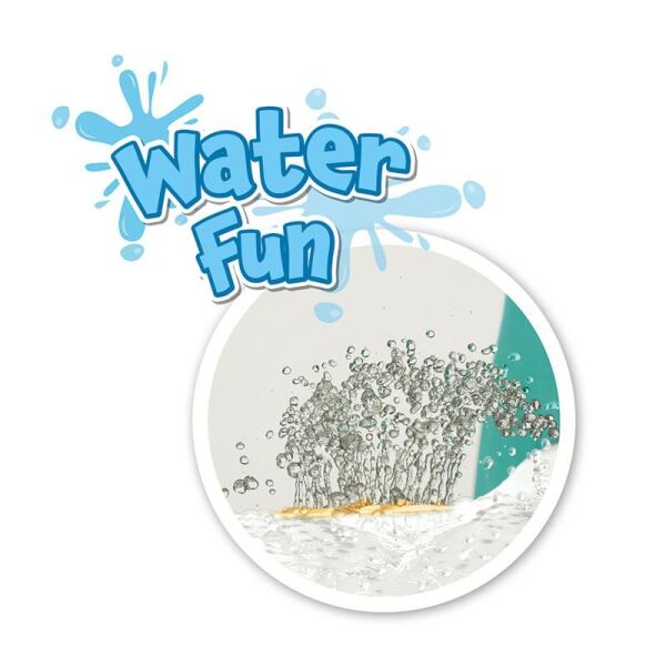 Dolu 2 Sı 1 Arada Büyük Su Kaydırağı Mavi 114 Cm 85 Cm 189 Cm