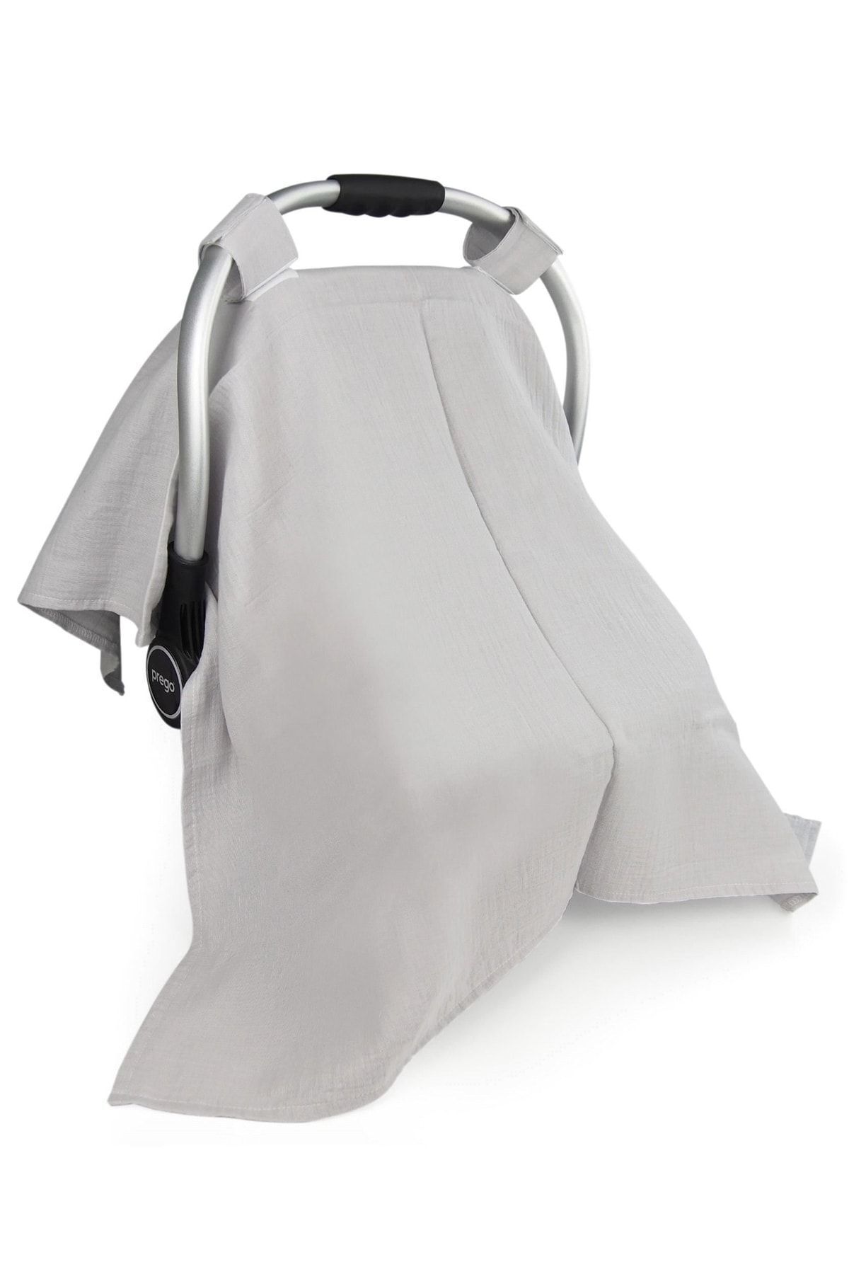 Babyjem Çok Amaçlı Müslin Ana Kucağı Örtüsü Gri 809