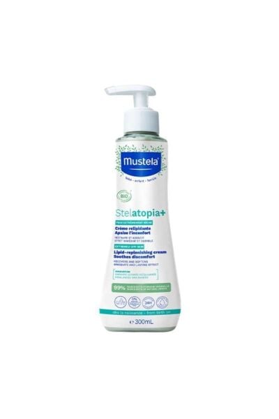Mustela Stelatopia Cilt Bariyeri Yenileyici - Rahatlatıcı Krem 300ml Mustela