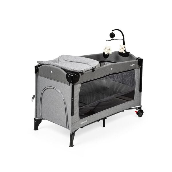Baby2Go Hound Anne Yanı Oyun Parkı 60*120 (Grı)