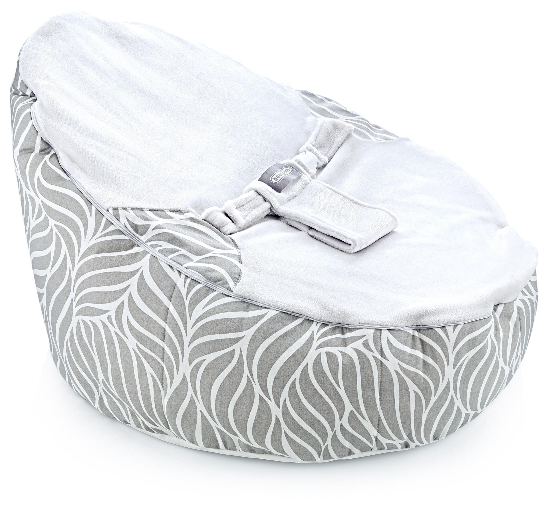 Babyjem Fasulye Yatak Gri Yaprak