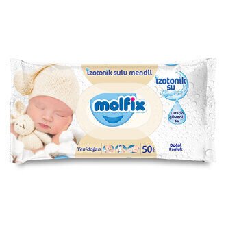 Molfix Islak Havlu 50lı Yenidogan