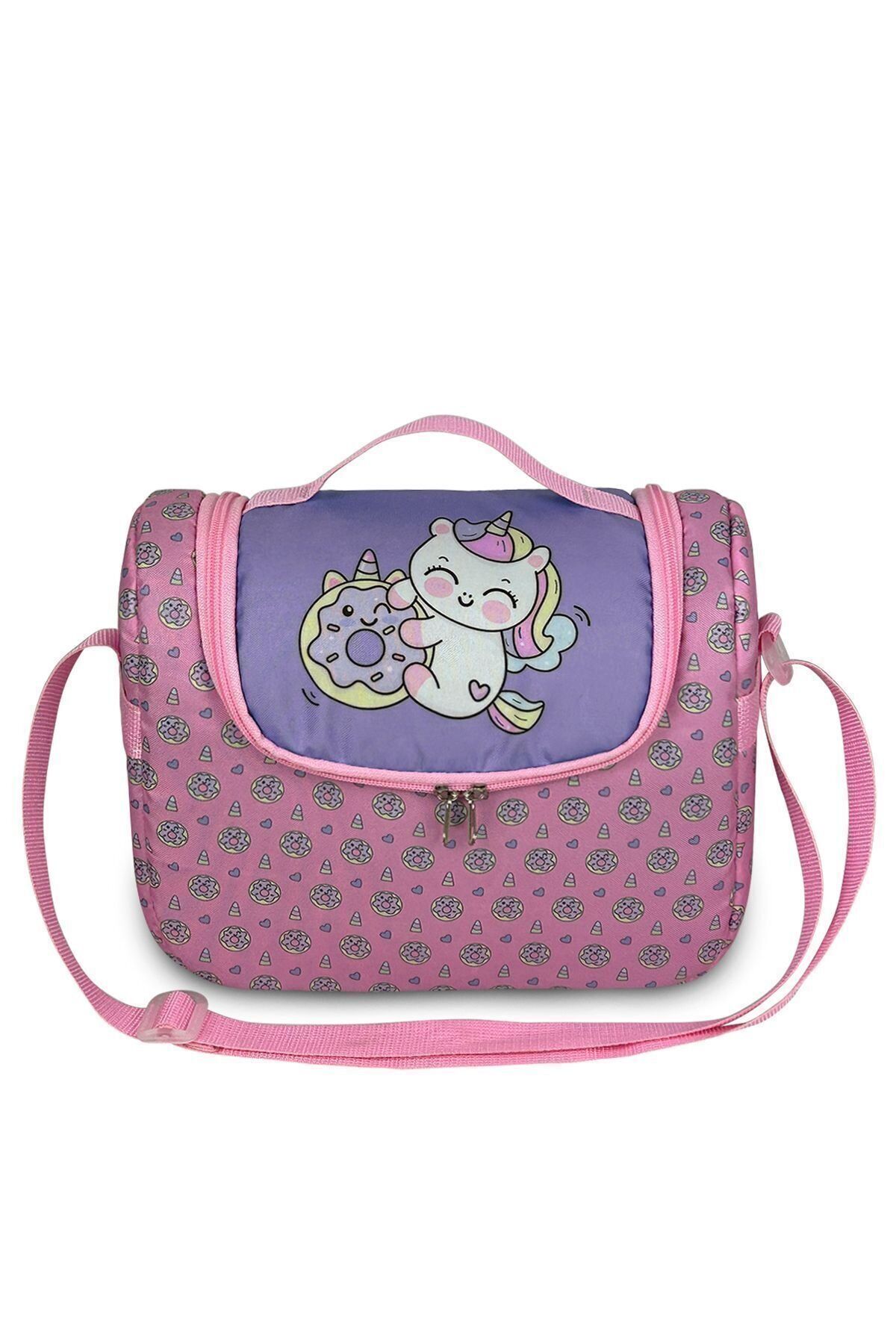 Stylo Byebye Yummy Okul Öncesi Kreş Çocuk El ve Omuz Termo Beslenme Çantası ( UNICORN )