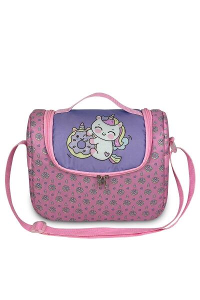 Stylo Byebye Yummy Okul Öncesi Kreş Çocuk El ve Omuz Termo Beslenme Çantası ( UNICORN )