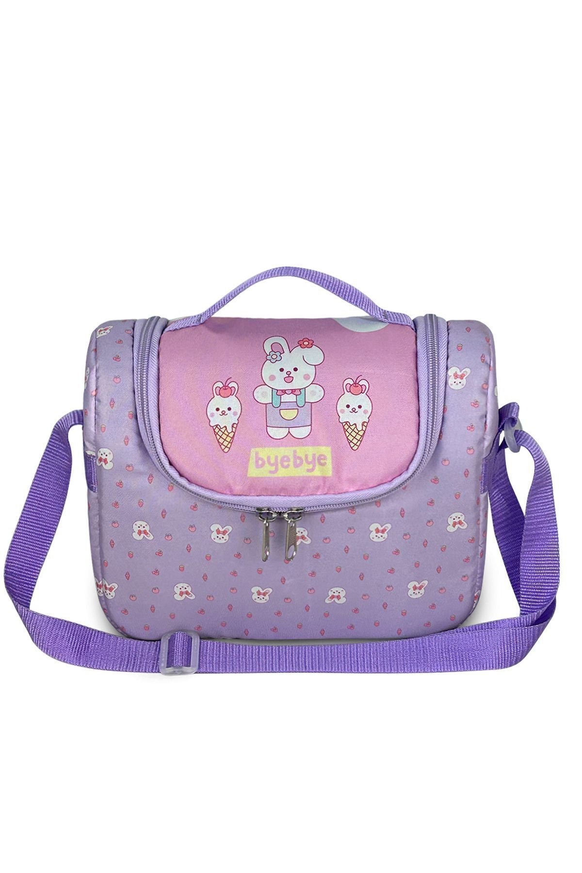 Stylo Byebye Yummy Okul Öncesi Kreş Çocuk El ve Omuz Termo Beslenme Çantası ( TAVSAN )