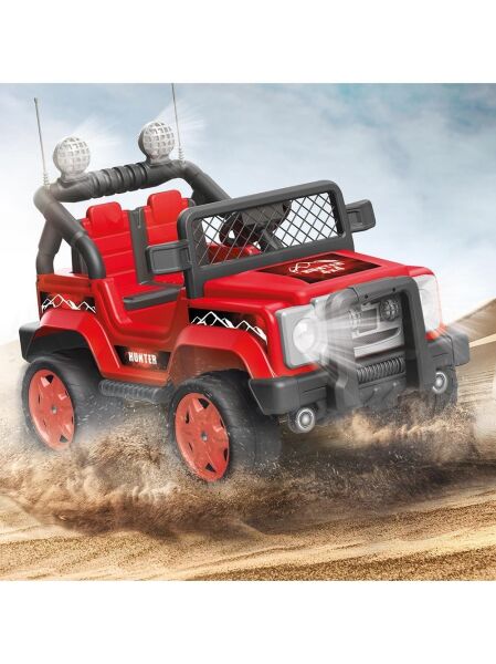 Dolu Hunter 12V Uzaktan Kumandalı MP3 Playerlı Akülü Jeep