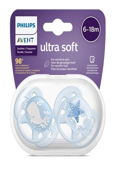 Philips Avent Ultra Soft Emzik 6-18
