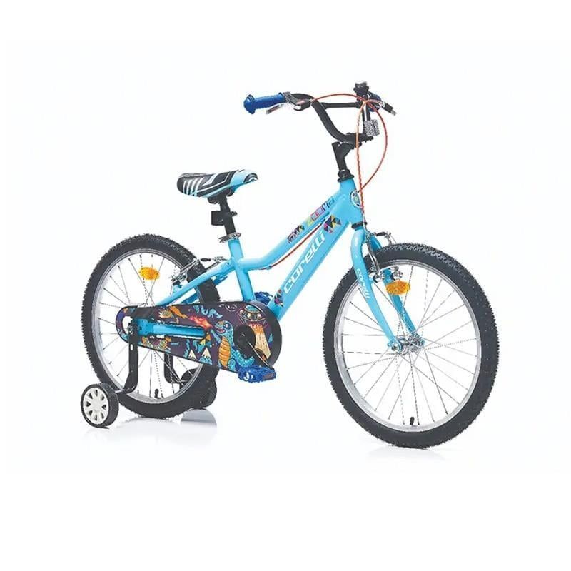 Corelli Zooma 16 Jant Kids Bisiklet Mavi Kadro / Sarı-Gri