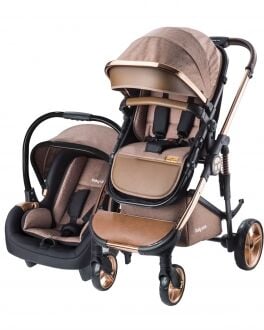Baby Care Bc-440 Collarado Chrome Travel Puset Kahve ( N )