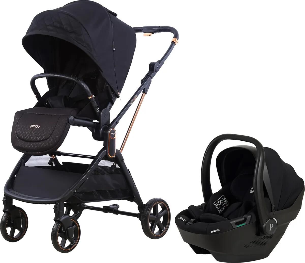 Prego Arteon i-Size Travel Bebek Arabası Siyah 2410
