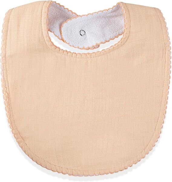 Babyjem 811 Bürümcük Müslin Önlük Somon