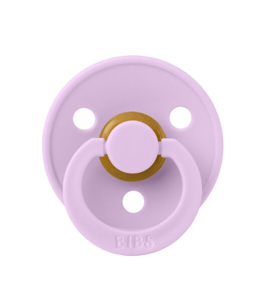 Bibs Colour Kauçuk Emzik 0-6 Ay Violet Sky