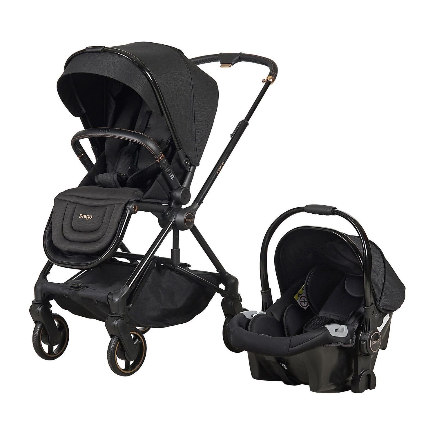 Prego Mios Premium 360° Travel Bebek Arabası 2099 Siyah