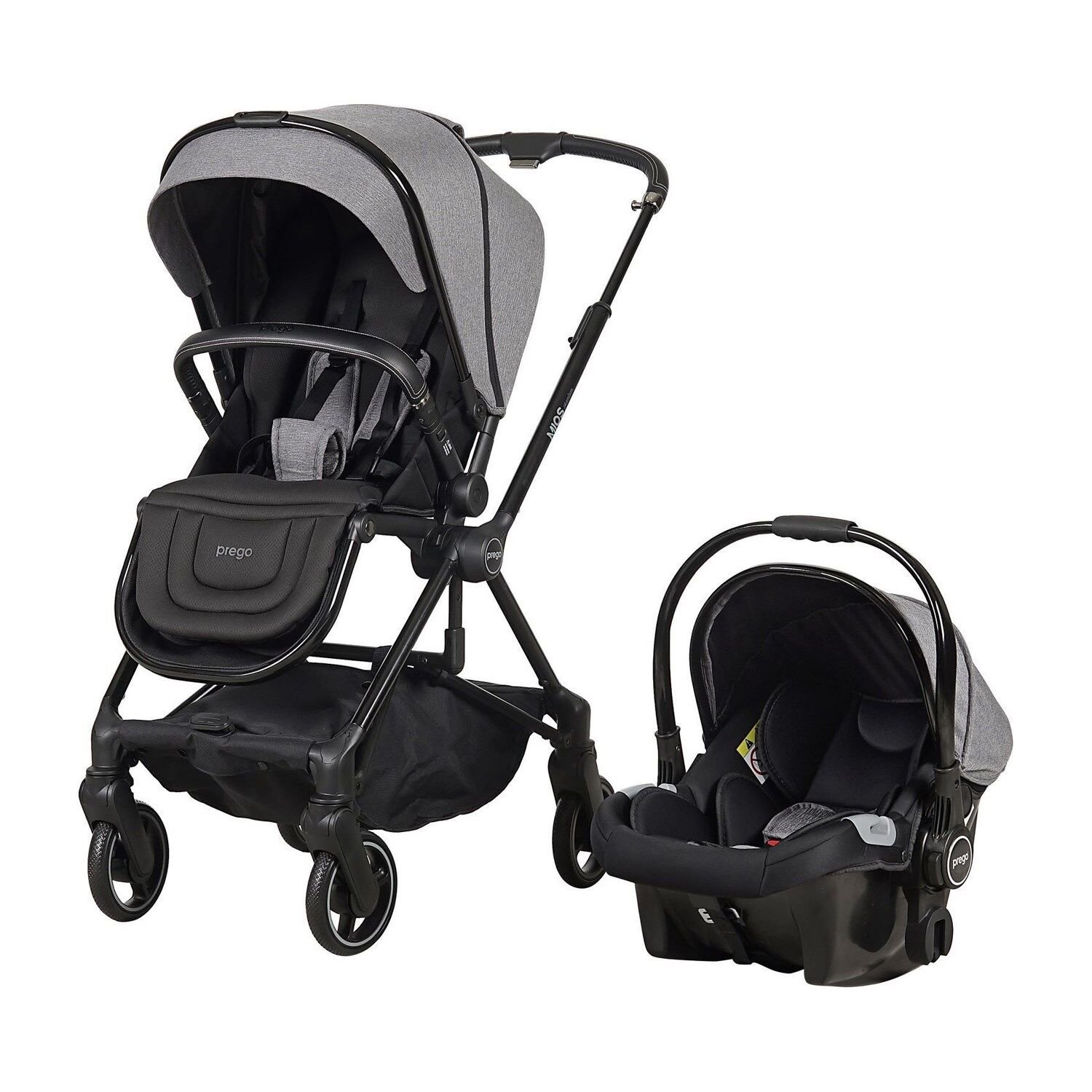 Prego Mios Premium 360° Travel Bebek Arabası 2099 Gri