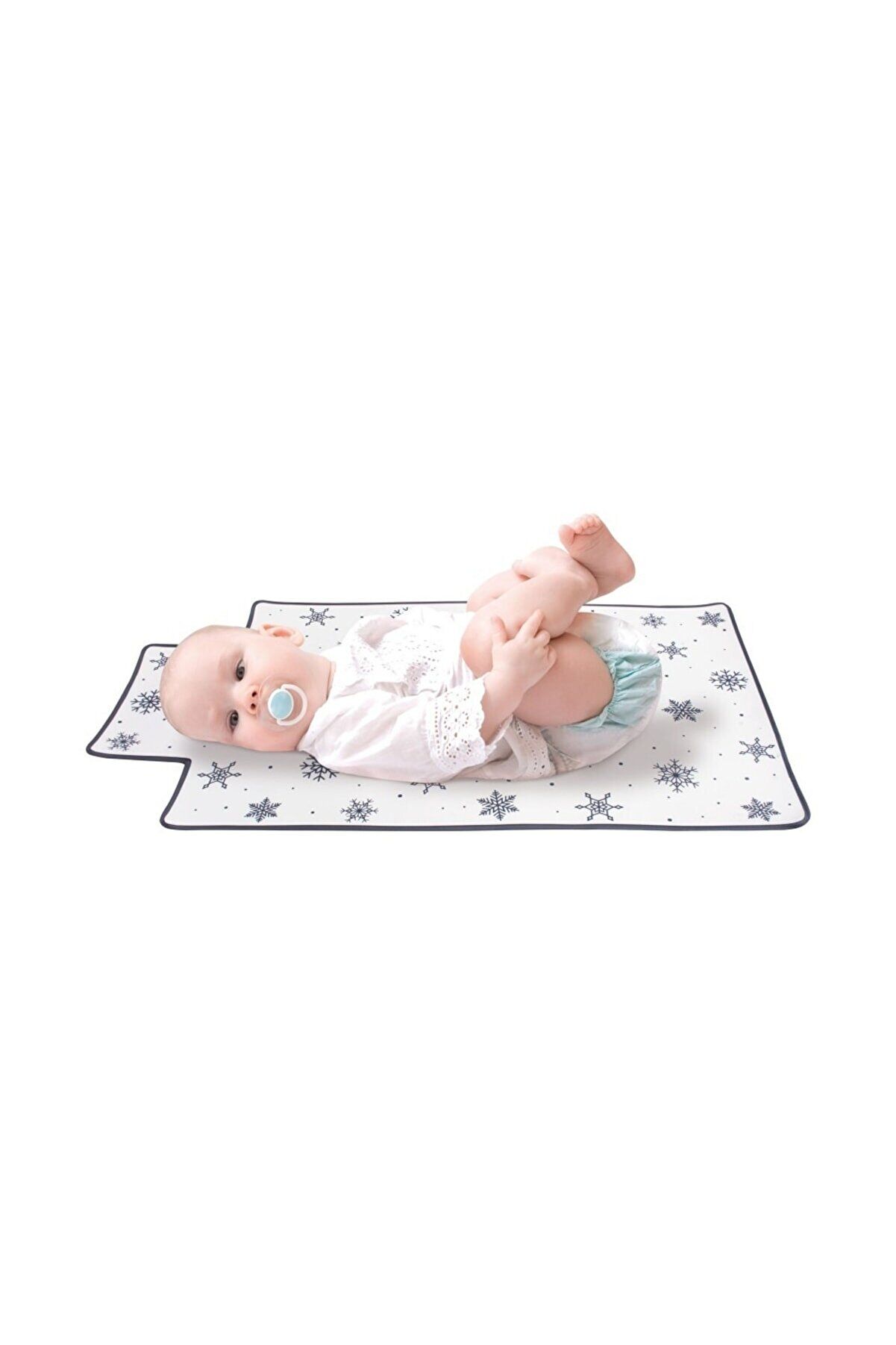 Sevi Bebe Alt Açma Minderi - Kar Desen 210-144