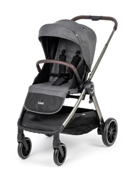 Kanz v-Go2 Ultimate Design Travel Sistem Bebek Arabası Gri