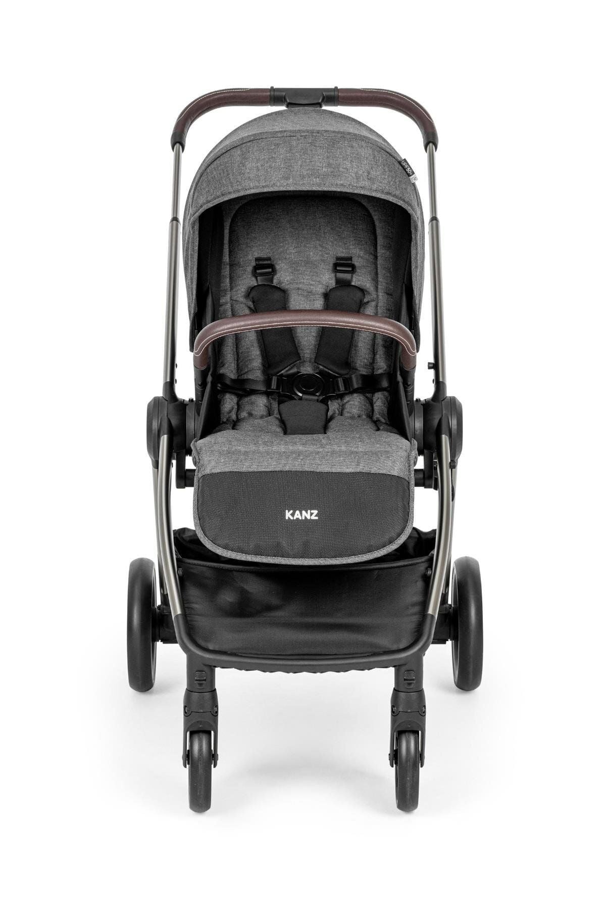 Kanz v-Go2 Ultimate Design Travel Sistem Bebek Arabası Gri