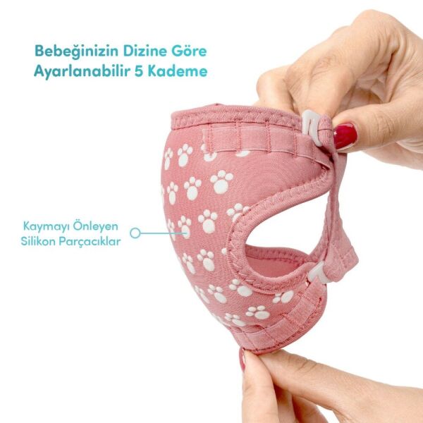 Sevi Bebe Destekli Emekleme Dizliği - Gül Kurusu 129-150