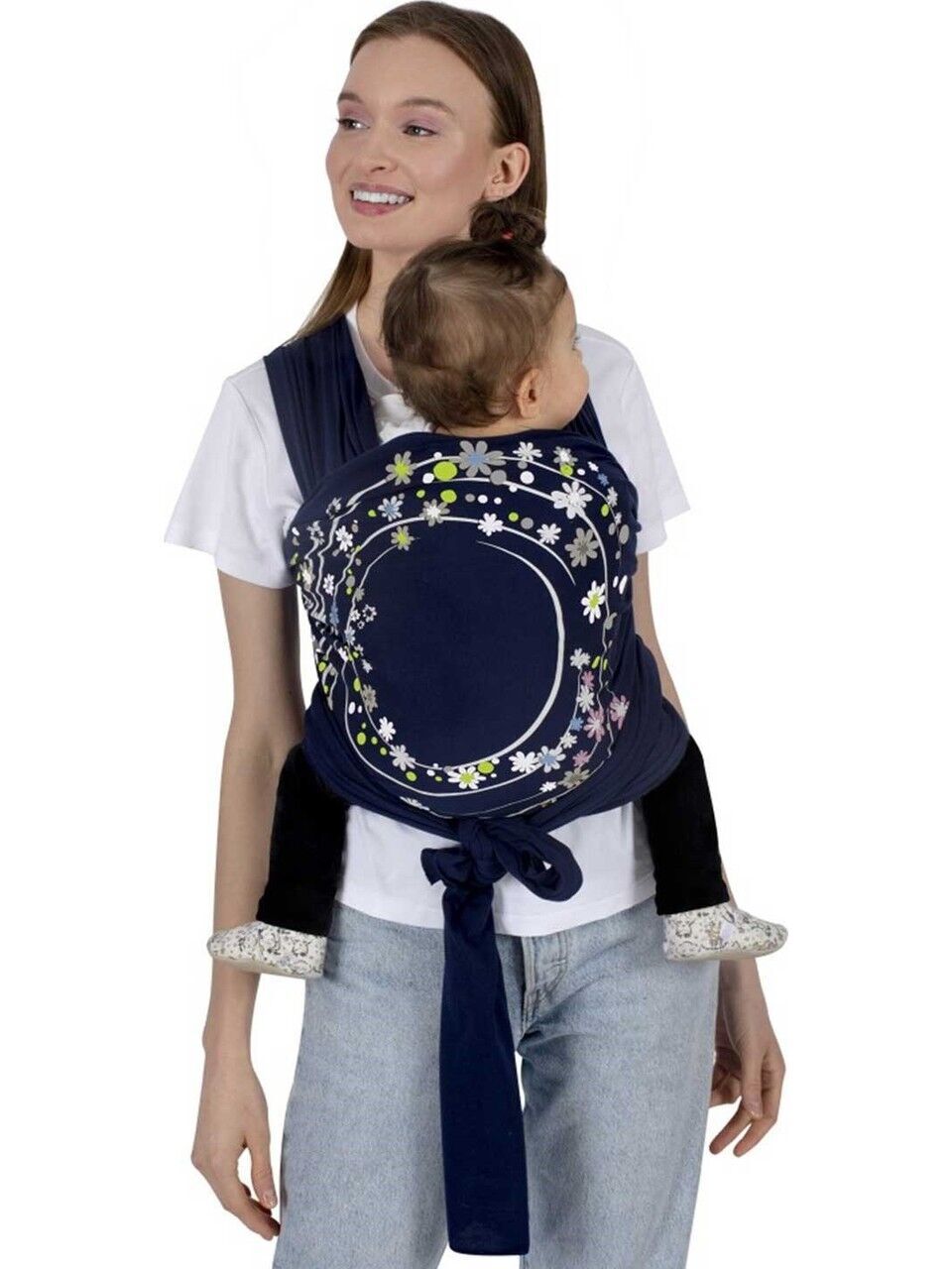 Sevi Bebe Bebek Taşıma Şalı - Lacivert 562-7