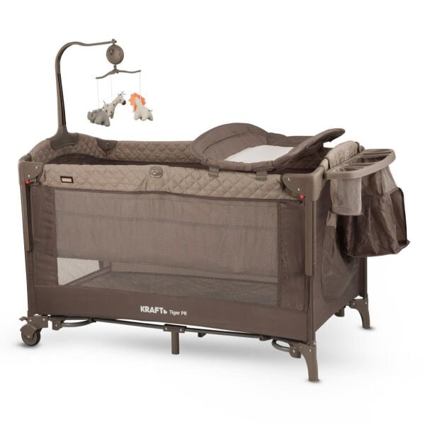 Kraft Tiger Pr (anne Yani) Oyun Parki 70*120cm - Light Beige