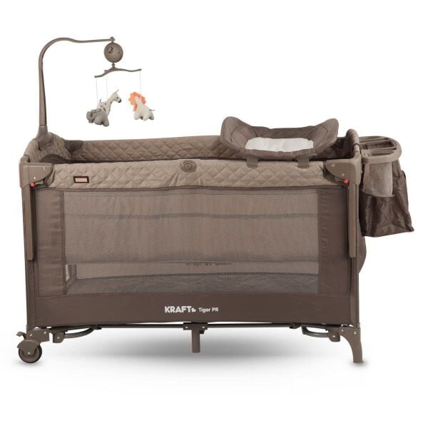 Kraft Tiger Pr (anne Yani) Oyun Parki 70*120cm - Light Beige