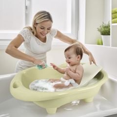 Dolu Nuve Küvet Ve Bebek Yaslanma Desteği- Yeşil