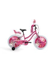 Bisan Queen-23 Çocuk Bisikletleri 30 Cm 1X1 Vites 20'' Metalik Lila Etiket Rengi Pembe