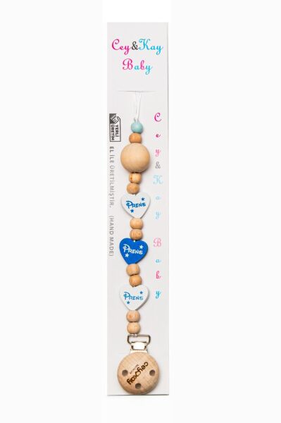 Cey&Kay Ahşap Emzik Zinciri