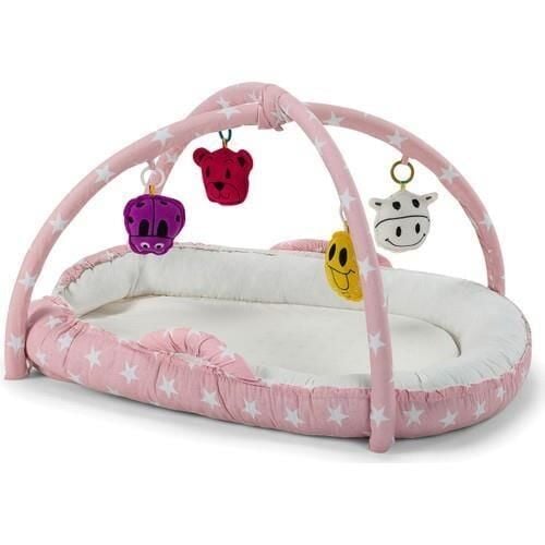 Moje Eglenceli Uyku Yatağı Pembe