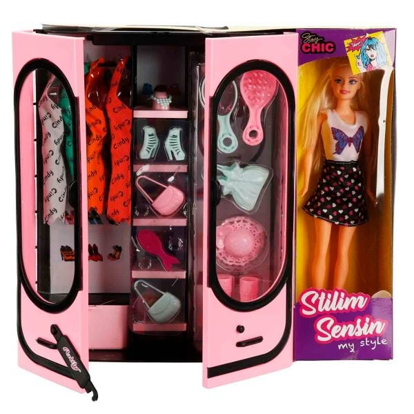 Oydaş Oyuncak Anlıly Elbise Dolabı Bebekli