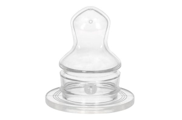 Wee Baby Baby Silikon Damaklı Biberon Emziği No:1
