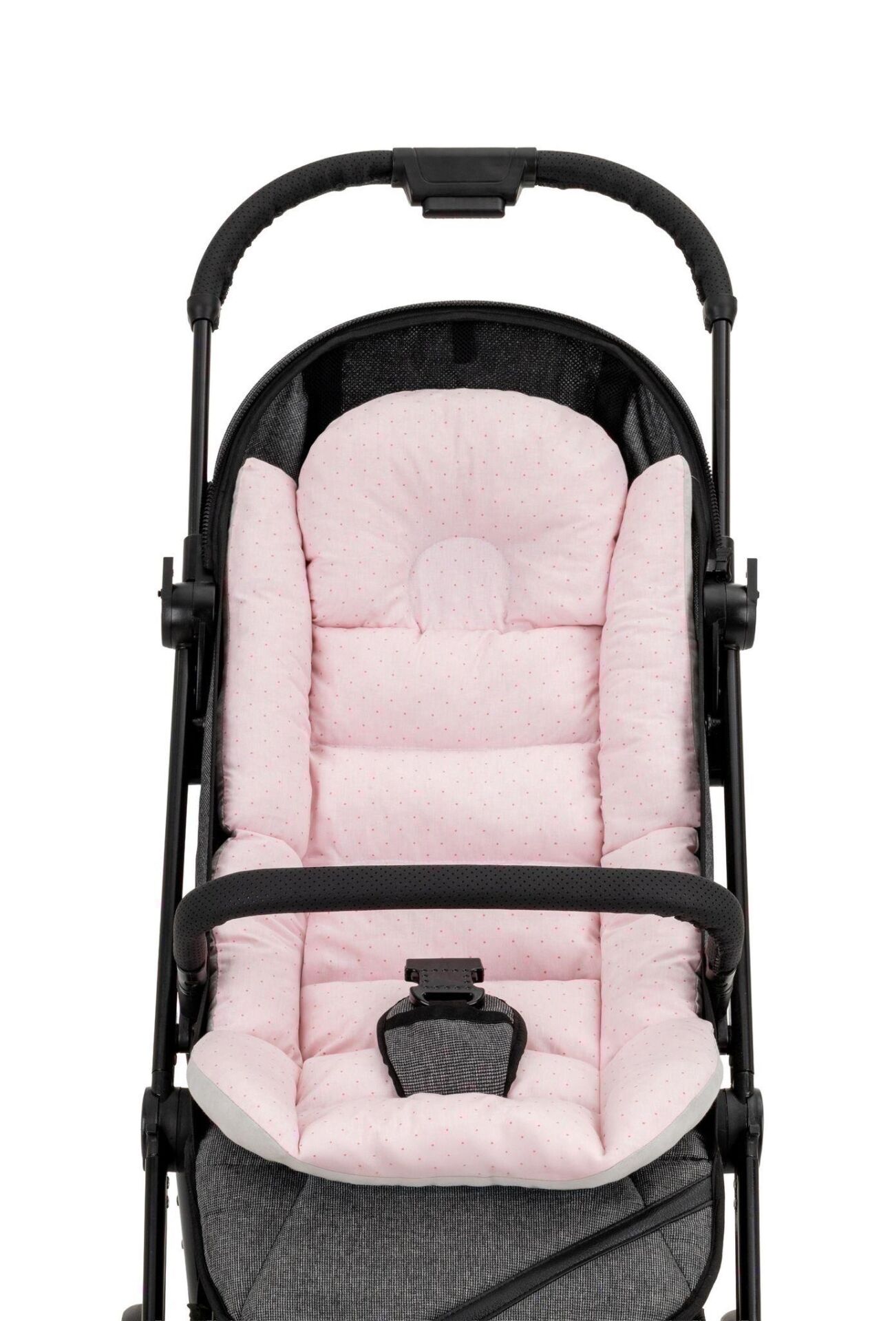 Moje Polka Bebek Arabası Minderi Pembe