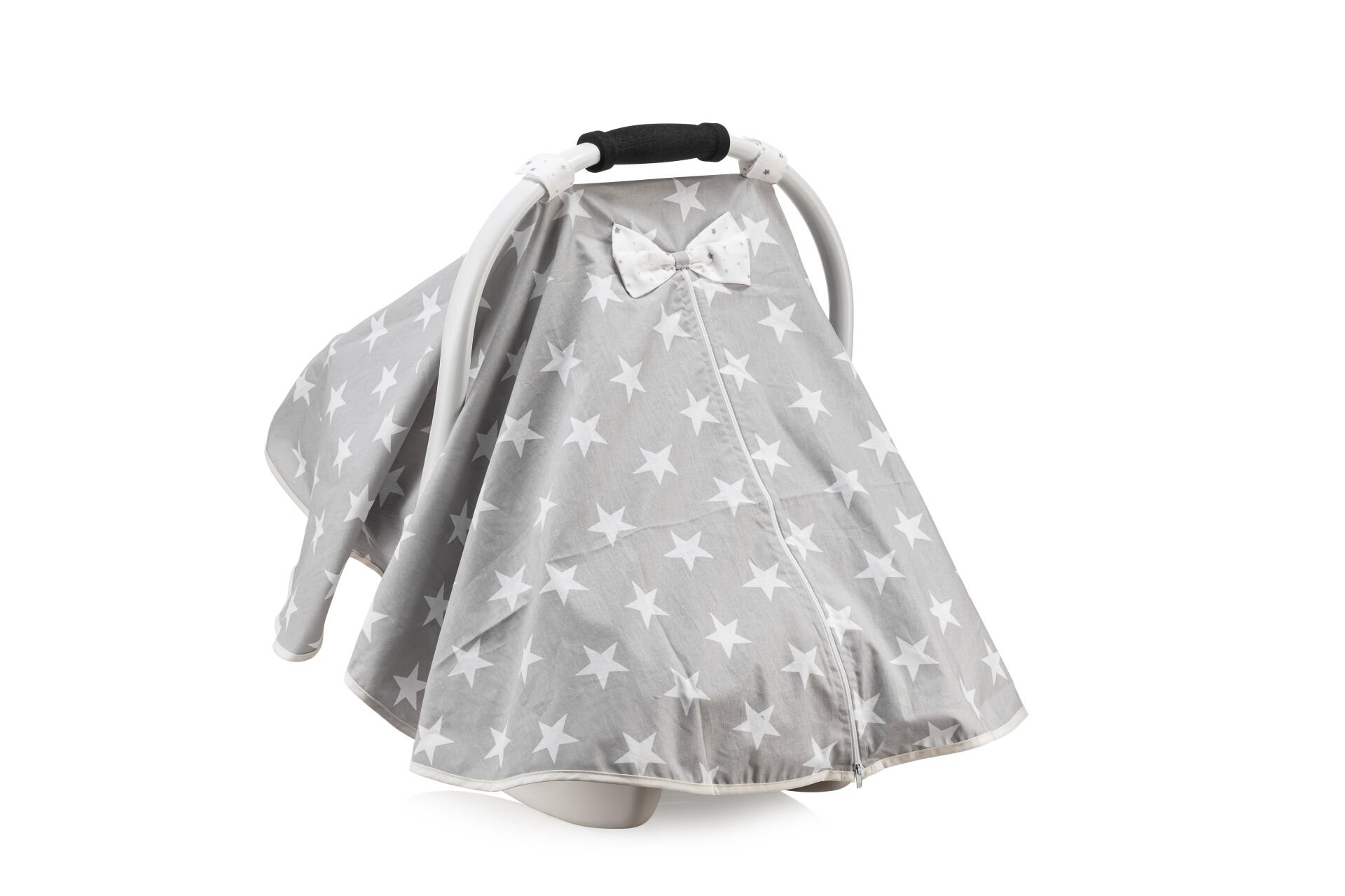 Moje Taşıma Puset Örtüsü Mega Yıldız Gri