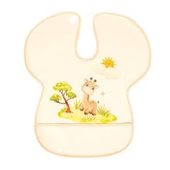 Sevi Bebe Büyük Muşamba Önlük - Mutlu Zürafa 12-126