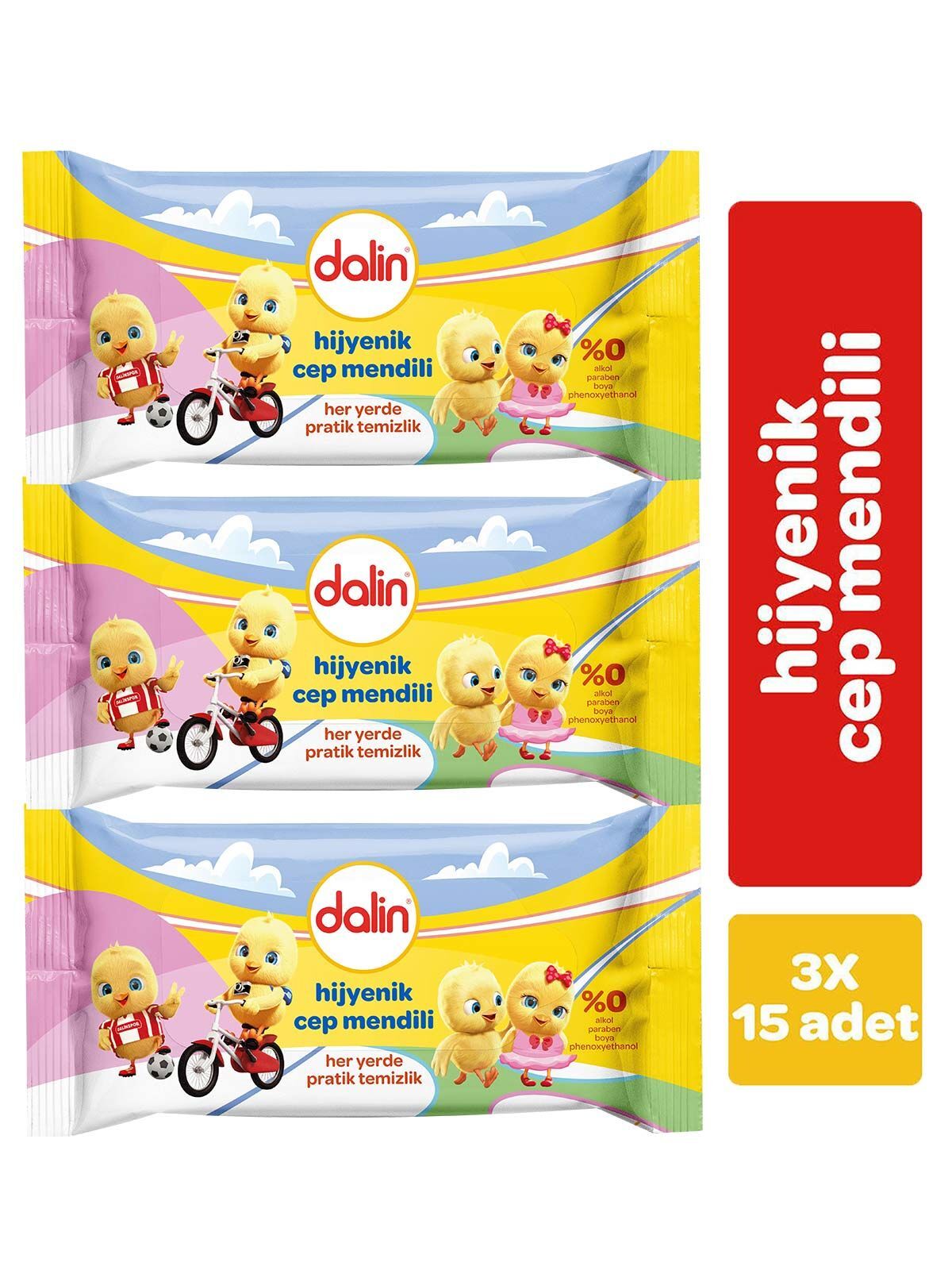 Dalin Islak Cep Mendili