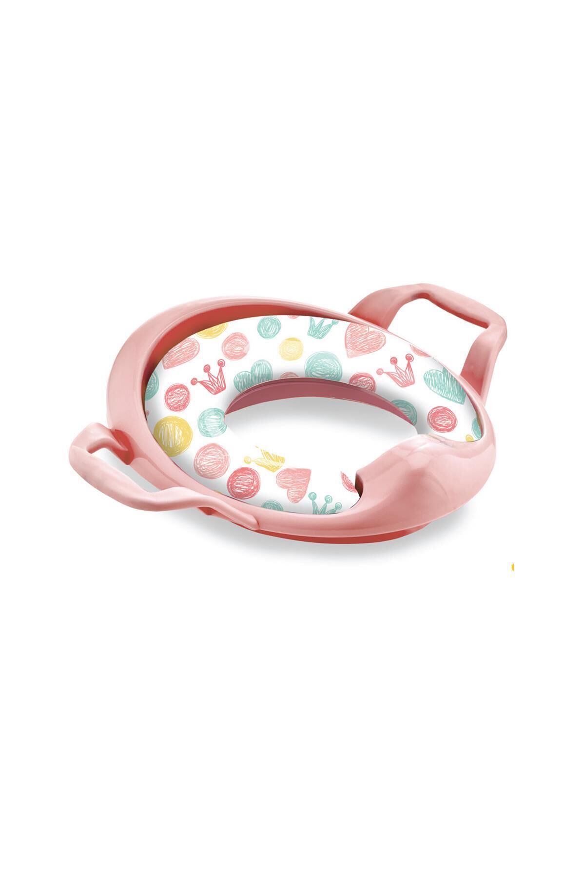 Babyjem Mega Klozet Adaptörü Soft Pembe 064