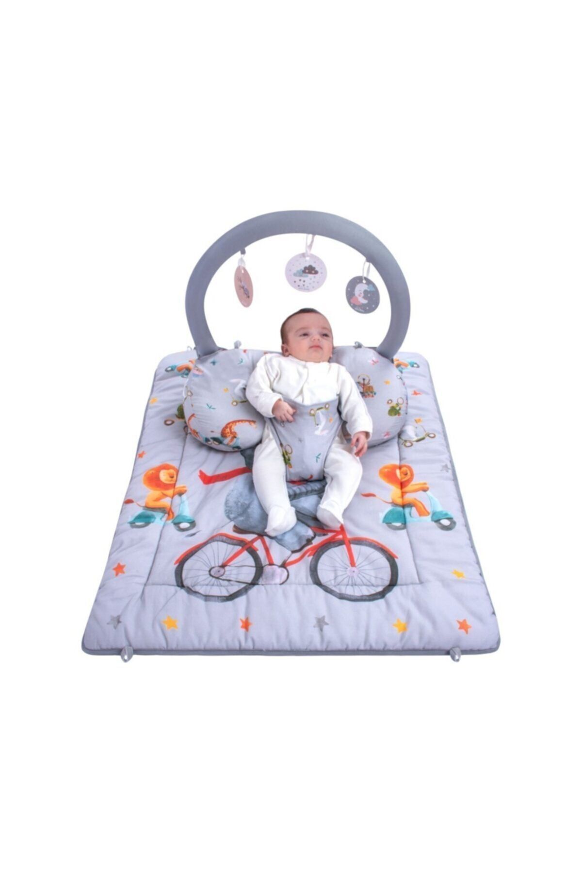 Sevi Bebe Çok Fonksiyonlu Oyun Minderi - Fil 376-156